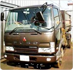 アームロール式コンテナ車